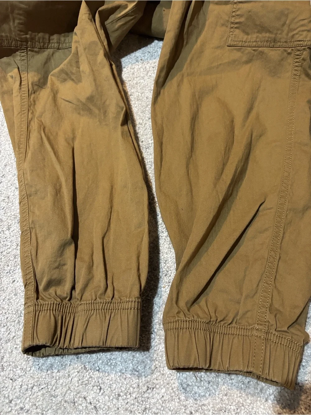 Men’s Sonoma Brown Drawstring Cargo Pants, sz S